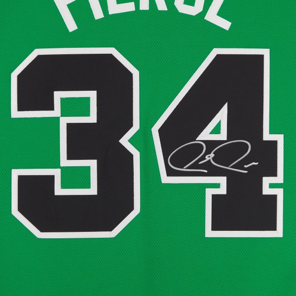 Autographed Boston Celtics Paul Pierce Fanatics Authentic Green Mitchell & Ness 2007-08 Authentic Jersey