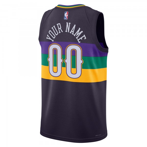 Игровая форма  New Orleans Pelicans Nike Unisex 2022/23 Swingman Custom - City Edition - Purple