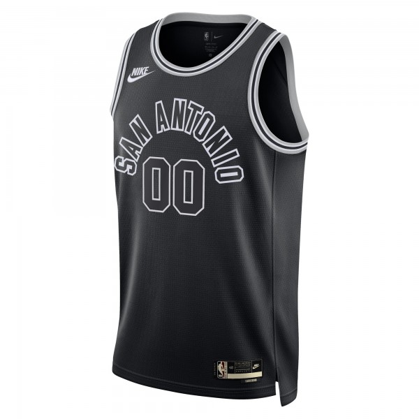Игровая форма  San Antonio Spurs Nike Unisex 2022/23 Custom Swingman - Classic Edition - Black