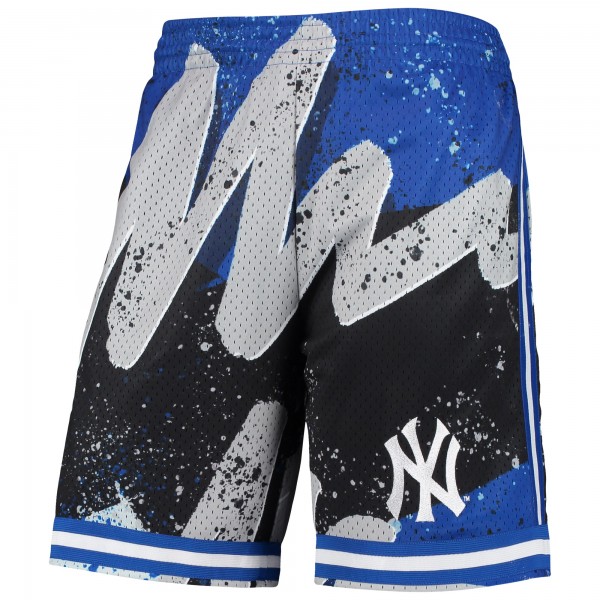 Шорты New York Yankees Mitchell & Ness Black Hyper Hoops