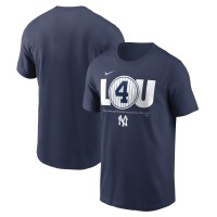 New York Yankees Lou Gehrig Nike Navy Cooperstown Collection Lou Gehrig Day Retired Number T-Shirt