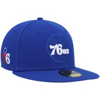 Бейсболка Philadelphia 76ers New Era Elements Tonal 59FIFTY - Royal