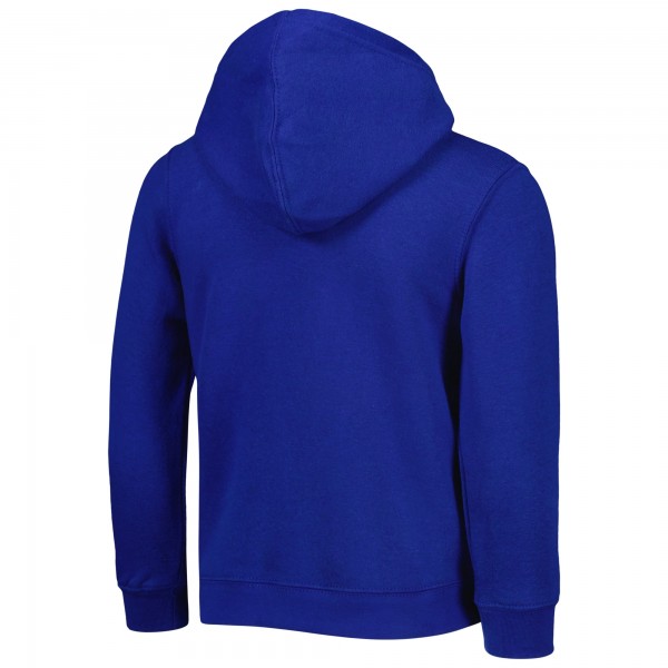 Preschool Philadelphia 76ers Royal/Heather Gray Double Up Pullover Hoodie & Pants Set