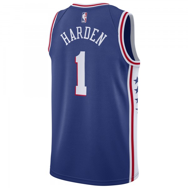 Игровая майка James Harden Philadelphia 76ers Nike 2021/22 Swingman - Icon Edition - Royal - оригинальная джерси НБА