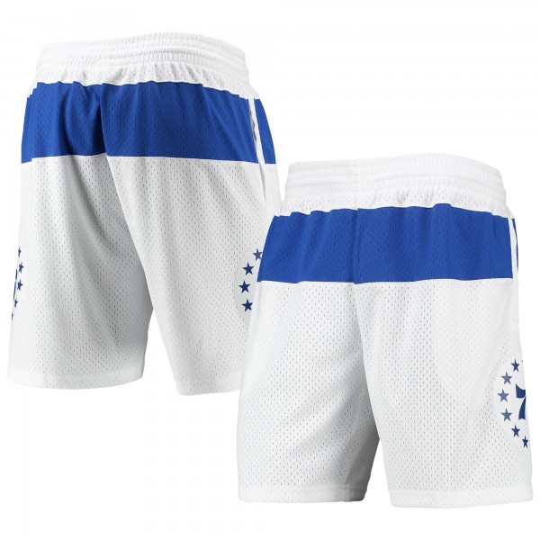 Шорты Philadelphia 76ers Mitchell & Ness 2003-04 Hardwood Classics Swingman - White