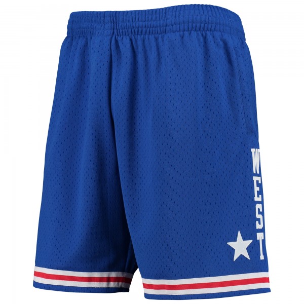Mitchell & Ness Royal Western Conference Hardwood Classics 1985 All-Star Game Swingman Shorts