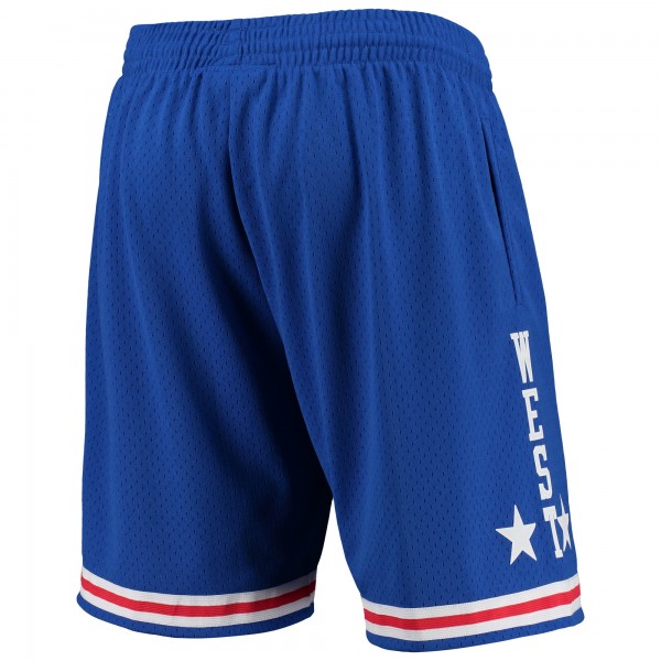 Mitchell & Ness Royal Western Conference Hardwood Classics 1985 All-Star Game Swingman Shorts