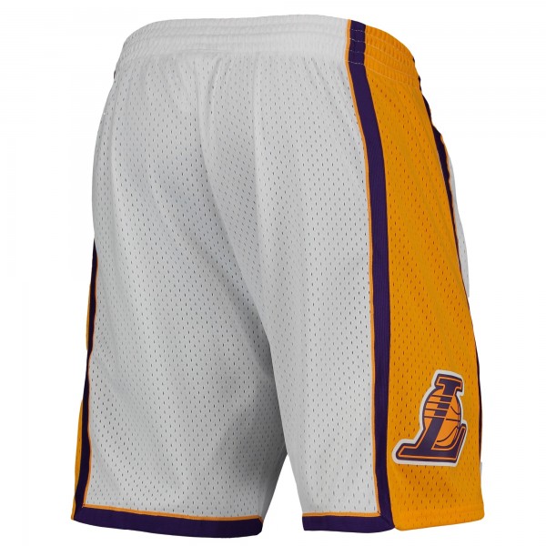 Шорты Los Angeles Lakers Mitchell & Ness 2009-10 Hardwood Classics Swingman - White