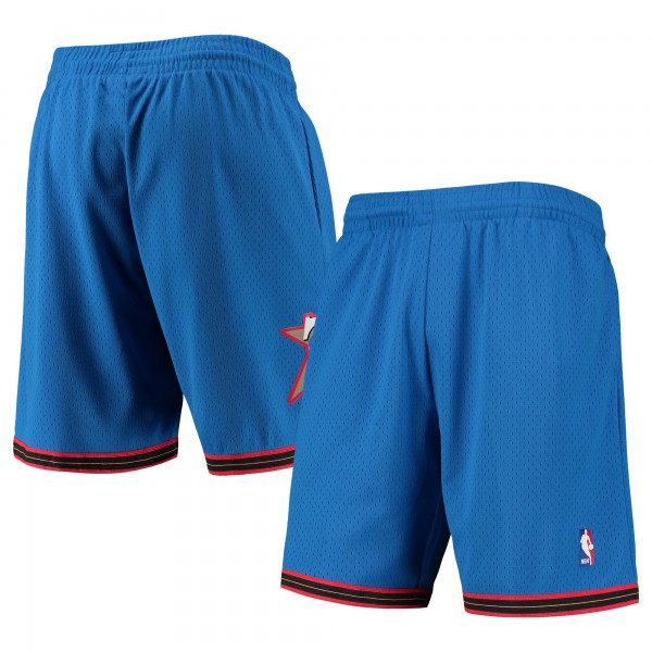 Шорты Philadelphia 76ers Mitchell & Ness 1999-00 Hardwood Classics Swingman - Royal