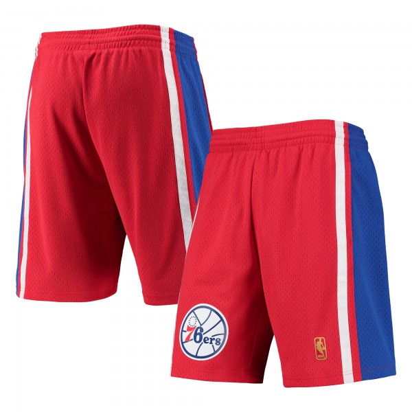 Шорты Philadelphia 76ers Mitchell & Ness 1996-97 Hardwood Classics Swingman - Red