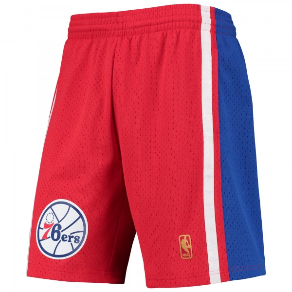 Шорты Philadelphia 76ers Mitchell & Ness 1996-97 Hardwood Classics Swingman - Red