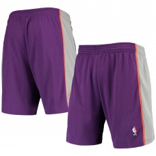 Phoenix Suns Mitchell & Ness 2001-02 Hardwood Classics Swingman Shorts - Purple