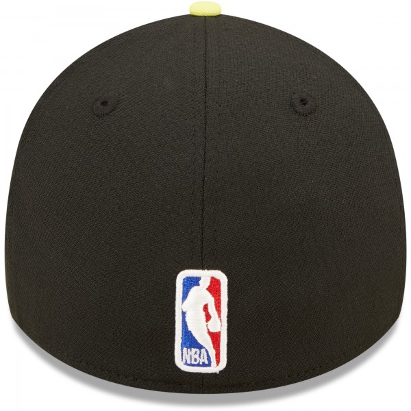 Бейсболка Utah Jazz New Era 2022 Tip-Off 39THIRTY - Gold/Black