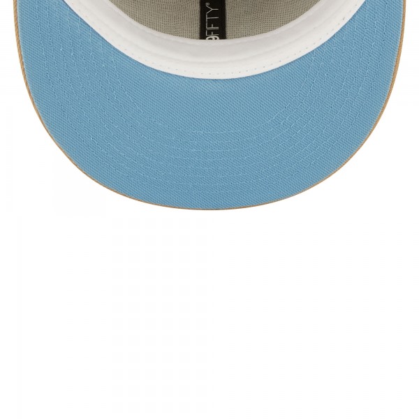 Бейсболка New York Yankees New Era 1999 World Series Sky Blue Undervisor 59FIFTY - Tan