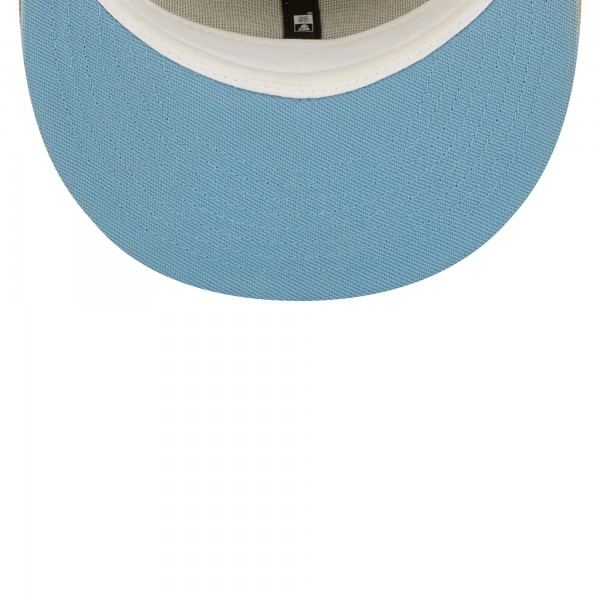 Бейсболка New York Yankees New Era 2009 World Series Sky Blue Undervisor 59FIFTY - Tan