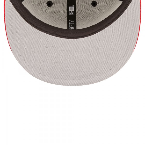 Бейсболка Portland Trail Blazers New Era 2022 Tip-Off 59FIFTY - Red/Black