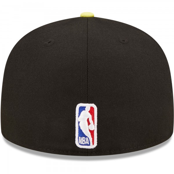 Бейсболка Utah Jazz New Era 2022 Tip-Off 59FIFTY - Gold/Black