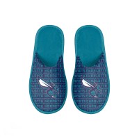 Тапочки Charlotte Hornets FOCO Youth Scuff Wordmark Slide