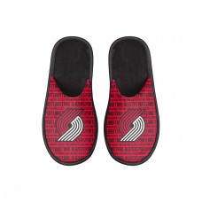Тапочки Portland Trail Blazers FOCO Youth Scuff Wordmark Slide