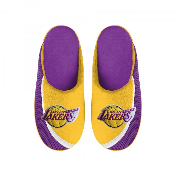 Тапочки Los Angeles Lakers FOCO Big Logo Color Edge