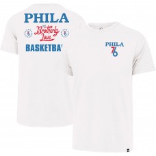 Футболка Philadelphia 76ers 47 2022/23 City Edition Backer Franklin - White