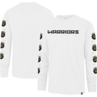 Футболка с длинным рукавом Golden State Warriors 47 City Edition Downtown Franklin - White