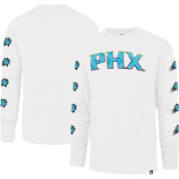 Футболка с длинным рукавом Phoenix Suns 47 City Edition Downtown Franklin - White