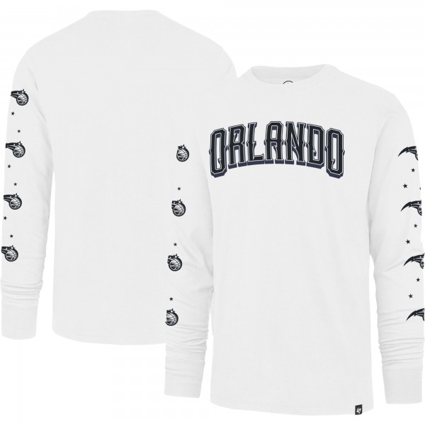 Футболка с длинным рукавом Orlando Magic 47 City Edition Downtown Franklin - White