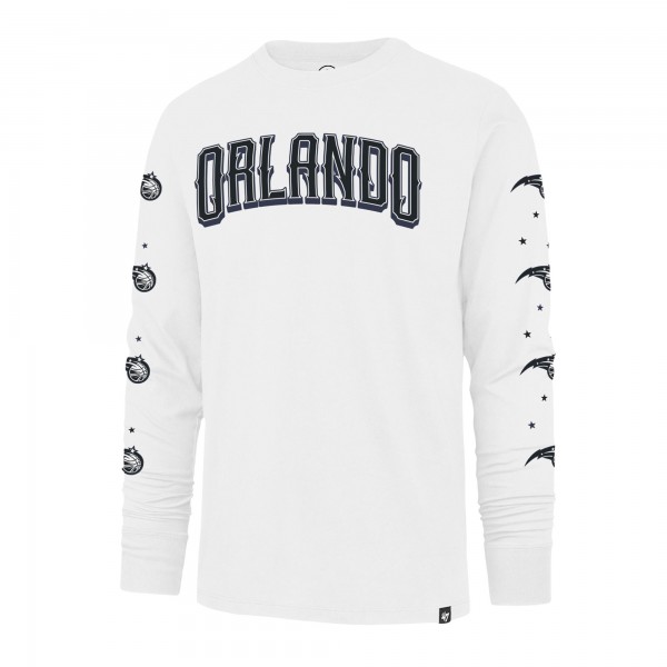 Футболка с длинным рукавом Orlando Magic 47 City Edition Downtown Franklin - White