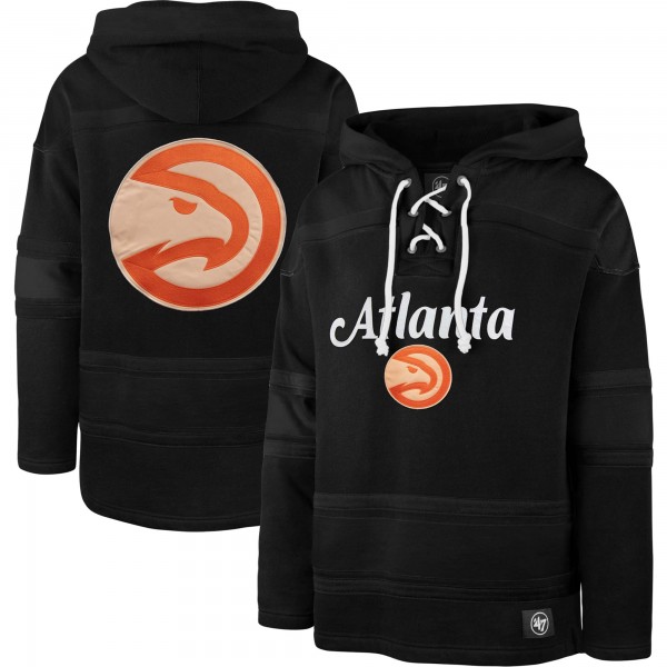 Толстовка Atlanta Hawks 47 2022/23 Pregame MVP Lacer - City Edition - Black