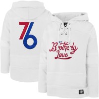 Толстовка Philadelphia 76ers 47 2022/23 Pregame MVP Lacer - City Edition - White