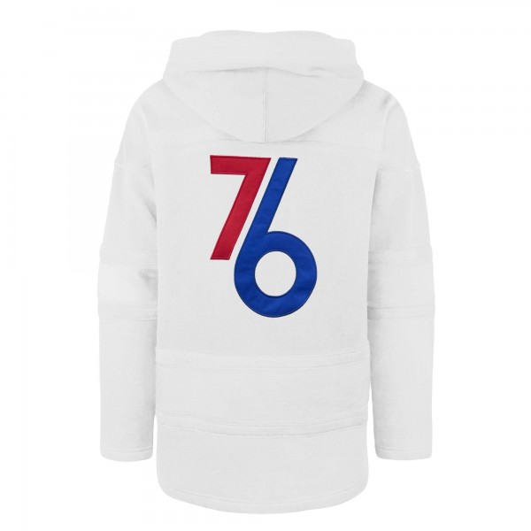Толстовка Philadelphia 76ers 47 2022/23 Pregame MVP Lacer - City Edition - White
