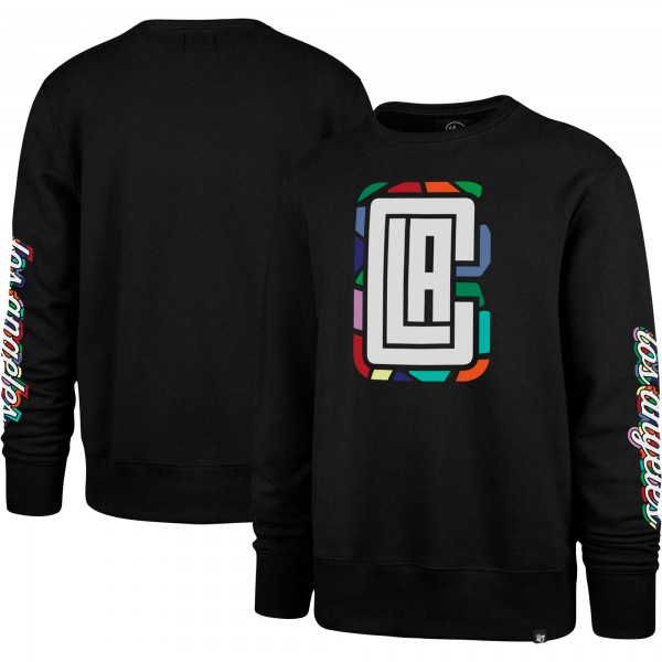 Кофта LA Clippers 47 2022/23 City Edition Two-Peat Headline - Black