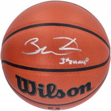 Мяч Autographed Miami Heat Dwyane Wade Authentic Wilson Authentic Series Indoor/Outdoor with 3X NBA CHAMP Inscription