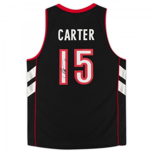 Autographed Toronto Raptors Vince Carter Fanatics Authentic Purple Mitchell & Ness 1999-2000 Replica Jersey