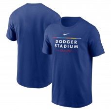 Los Angeles Dodgers Nike Royal Dodger Stadium Local Team T-Shirt