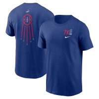 Los Angeles Dodgers Nike Royal 7x World Series Champions Local Team T-Shirt