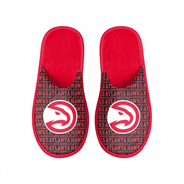 Тапочки Atlanta Hawks FOCO Scuff Logo Slide