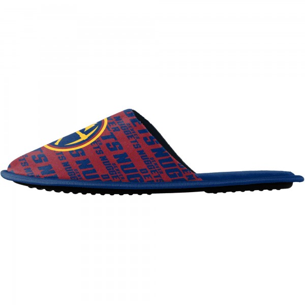 Тапочки Denver Nuggets FOCO Scuff Logo Slide
