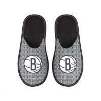 Тапочки Brooklyn Nets FOCO Scuff Logo Slide