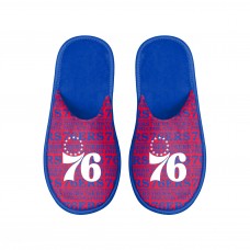 Philadelphia 76ers FOCO Scuff Logo Slide Slippers