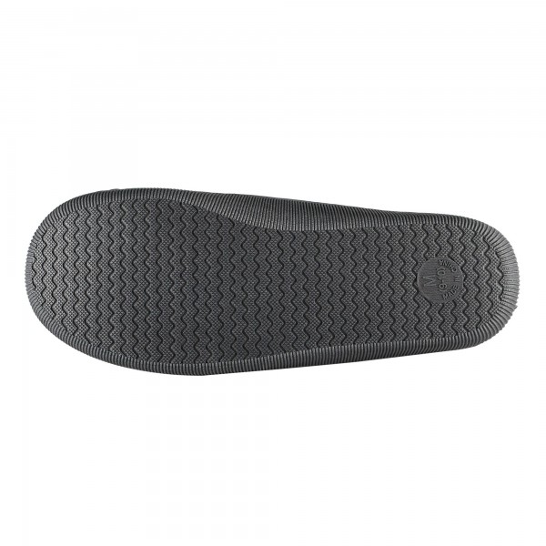 Brooklyn Nets FOCO Black Team Stripe Memory Foam Slide Slippers