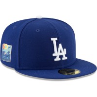 Бейсболка Los Angeles Dodgers New Era 60th Anniversary Authentic Collection On-Field 59FIFTY - Royal