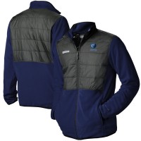 Кофта на молнии Memphis Grizzlies Columbia Basin Butte Fleece - Navy