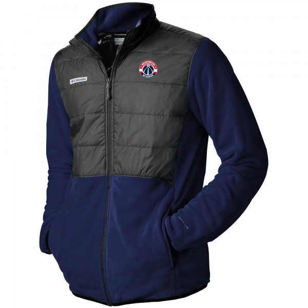 Кофта на молнии Washington Wizards Columbia Basin Butte Fleece - Navy