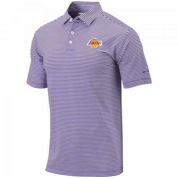 Поло Los Angeles Lakers Columbia Golf Club Invite Omni-Wick - Purple