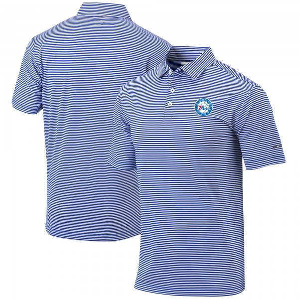 Поло Philadelphia 76ers Columbia Golf Club Invite Omni-Wick - Royal