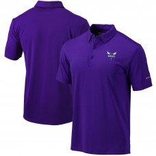 Поло Charlotte Hornets Columbia Omni-Wick Drive - Purple