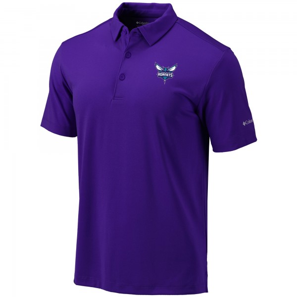 Поло Charlotte Hornets Columbia Omni-Wick Drive - Purple
