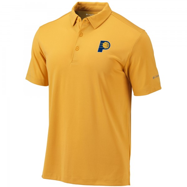 Поло Indiana Pacers Columbia Omni-Wick Drive - Gold